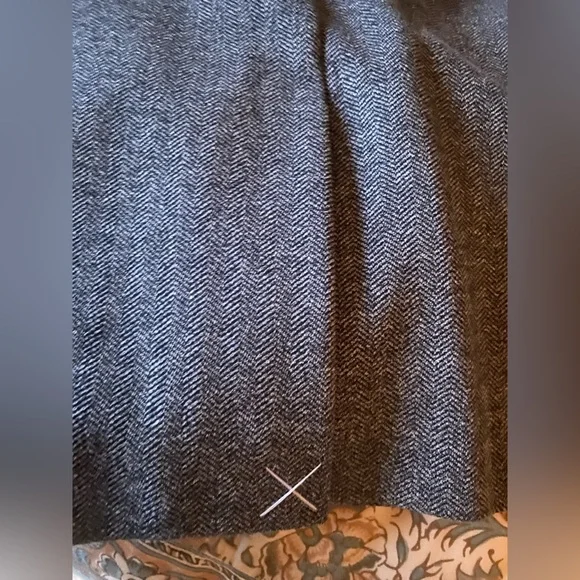 Brooks Brothers Gray Tweed Fitted Bodycon Dress - Sz 2 - Picture 6 of 6